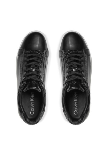 Calvin Klein Сникърси Clean Cup Lace Up Nano Mono Mix HW0HW01592 Черен - Mera.bg