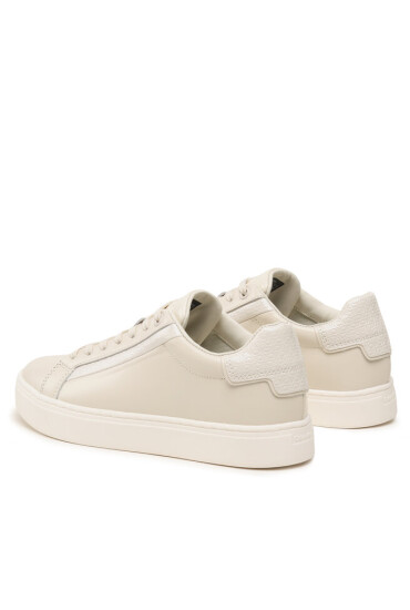 Calvin Klein Сникърси Clean Cup Lace Up Nano Mono Mix HW0HW01592 Екрю - Mera.bg
