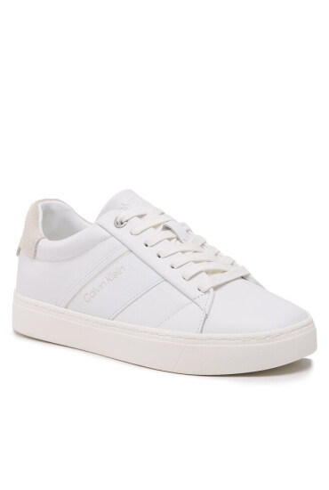Calvin Klein Сникърси Clean Cupsole Lace Up-He HW0HW01415 Bright White YBR - Mera.bg