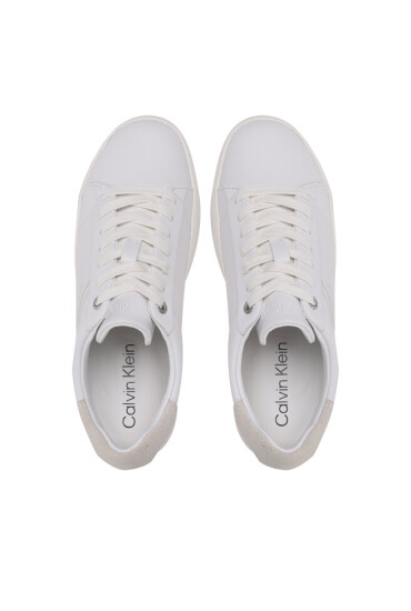 Calvin Klein Сникърси Clean Cupsole Lace Up-He HW0HW01415 Bright White YBR - Mera.bg