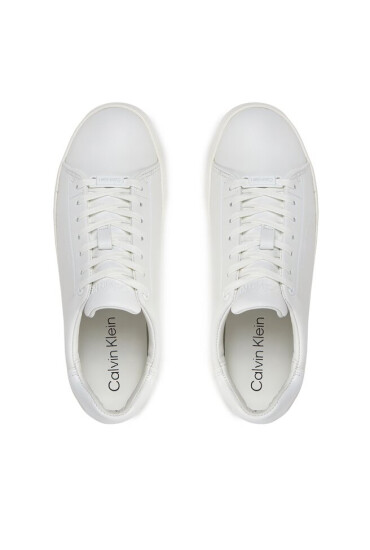 Calvin Klein Сникърси Clean Cupsole Lace Up HW0HW01863 Бял - Mera.bg