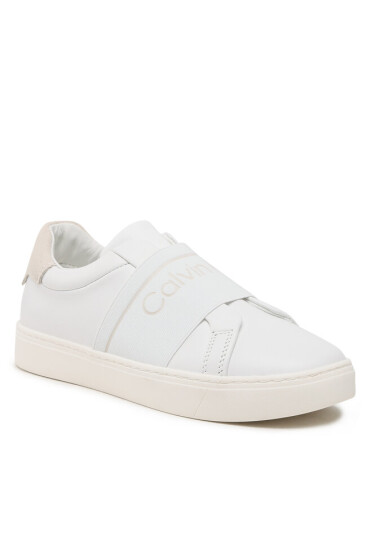 Calvin Klein Сникърси Clean Cupsole Slip On - He HW0HW01416 Bright White YBR - Mera.bg