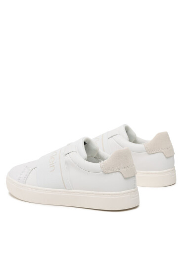 Calvin Klein Сникърси Clean Cupsole Slip On - He HW0HW01416 Bright White YBR - Mera.bg