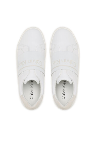 Calvin Klein Сникърси Clean Cupsole Slip On - He HW0HW01416 Bright White YBR - Mera.bg
