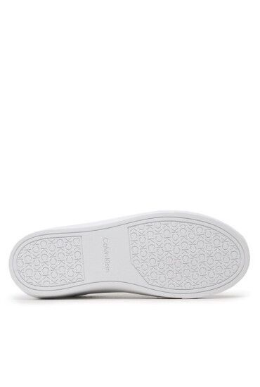 Calvin Klein Сникърси Cupsole Wave Lace Up HW0HW01196 Triple White 07K - Mera.bg