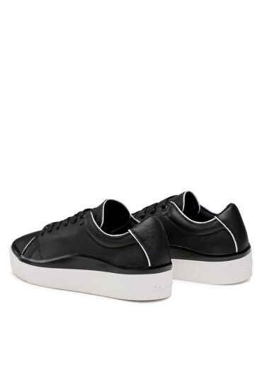 Calvin Klein Сникърси Cupsole Wave Lace Up HW0HW01349 Черен - Mera.bg