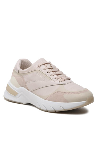 Calvin Klein Сникърси Elevated Runner Lace Up HW0HW01442 Crystal Gray ABH - Mera.bg