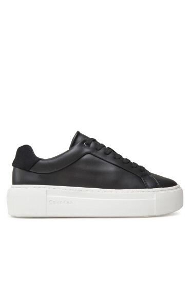 Calvin Klein Сникърси Ff Cupsole Lace Up Lth HW0HW02570 Черен - Mera.bg