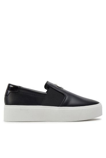 Calvin Klein Гуменки Flatform Cup Slip On Re Lock Lth HW0HW02057 Черен - Mera.bg