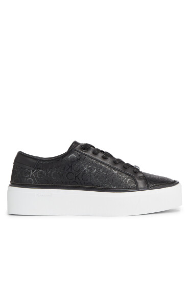 Calvin Klein Сникърси Flatform Cupsole Lace Up-Epi Mn HW0HW01670 Черен - Mera.bg