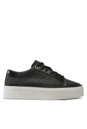 Calvin Klein Сникърси Flatform Cupsole Lace Up- Mono HW0HW01420 0GN - Mera.bg