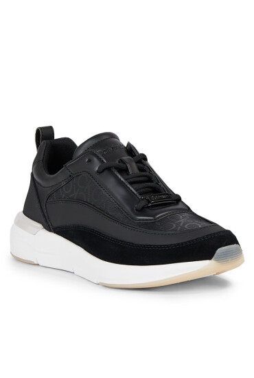 Calvin Klein Сникърси Flexi Runner Lace Up - Epi Mono HW0HW01662 Ck Black BEH - Mera.bg