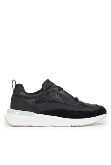 Calvin Klein Сникърси Flexi Runner Lace Up - Epi Mono HW0HW01662 Ck Black BEH - Mera.bg