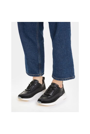 Calvin Klein Сникърси Flexi Runner Lace Up - Epi Mono HW0HW01662 Ck Black BEH - Mera.bg