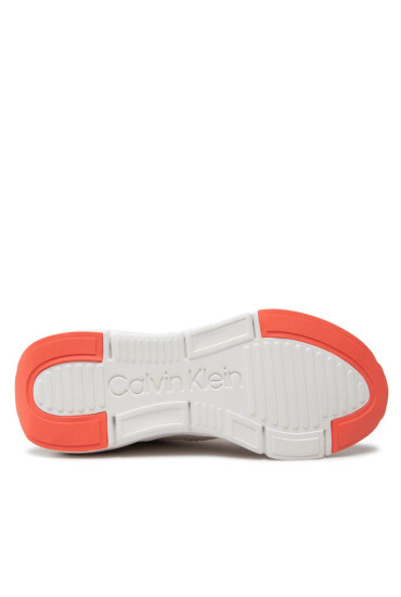 Calvin Klein Сникърси Flexi Runner Lace Up HW0HW01215 Dk Ecru PC4 - Mera.bg