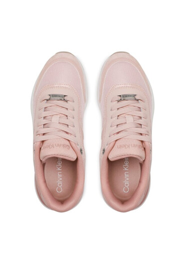 Calvin Klein Сникърси Flexi Runner Lace Up HW0HW01370 Розов - Mera.bg