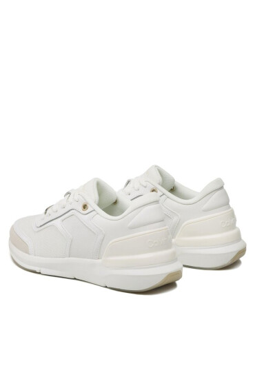 Calvin Klein Сникърси Flexi Runner Lace Up HW0HW01370 White/Marshmallow 0K8 - Mera.bg