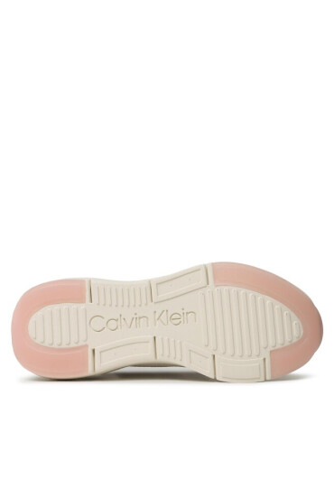 Calvin Klein Сникърси Flexi Runner Lace Up-Nano Mn Mix HW0HW01581 Екрю - Mera.bg