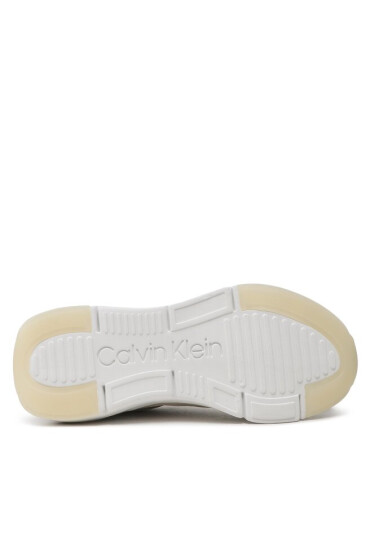 Calvin Klein Сникърси Flexi Runner - Mono HW0HW01437 Dk Ecru/Silver Mink Mono 0F7 - Mera.bg