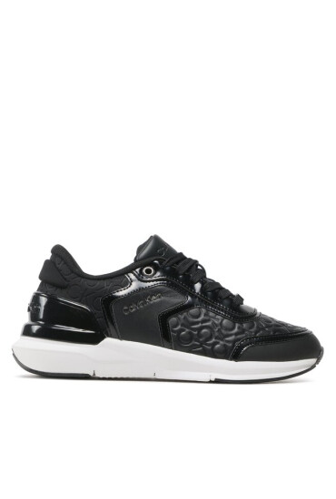 Calvin Klein Сникърси Flexi Runner Mono Mix HW0HW01375 Seasonal Black Mono 0GK - Mera.bg