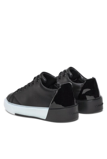 Calvin Klein Сникърси Heel Counter Cupsole Lace Up HW0HW01378 Black/Fume 0GM - Mera.bg