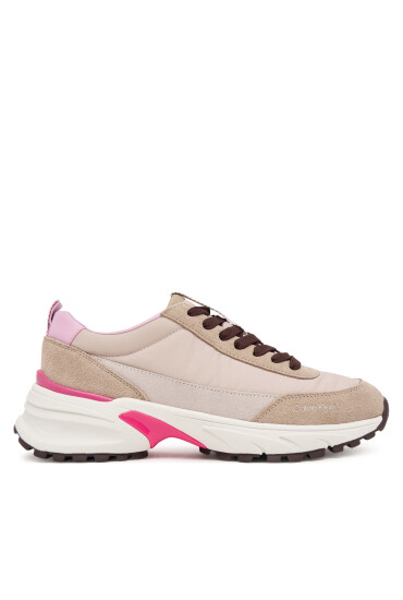 Calvin Klein Сникърси Hike Runner Mg Nylon Mix YW0YW02075 Сив - Mera.bg
