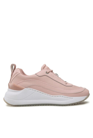 Calvin Klein Сникърси Internal Wedge Lace Up HW0HW01371 Розов - Mera.bg