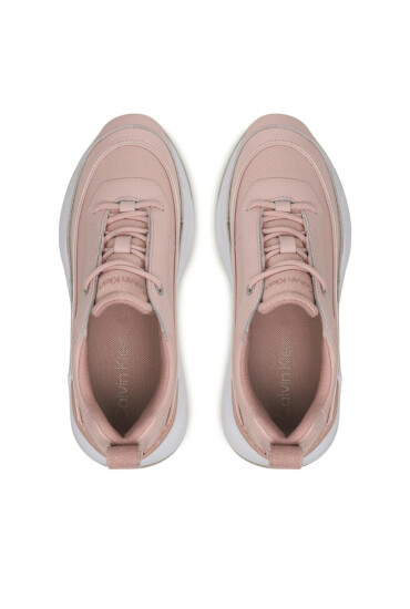 Calvin Klein Сникърси Internal Wedge Lace Up HW0HW01371 Розов - Mera.bg