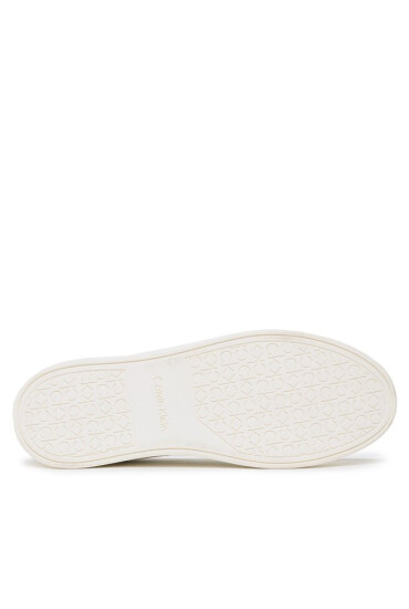 Calvin Klein Сникърси Logo Cupsole Lace Up HW0HW01353 Бял - Mera.bg