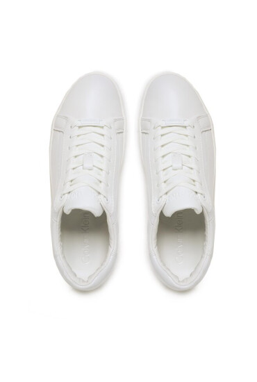 Calvin Klein Сникърси Logo Cupsole Lace Up HW0HW01353 Бял - Mera.bg