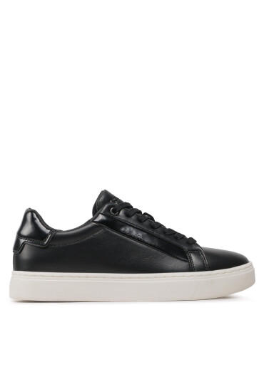 Calvin Klein Сникърси Logo Cupsole Lace Up HW0HW01353 Черен - Mera.bg