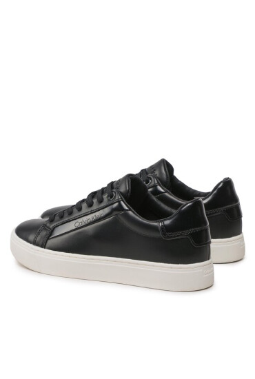 Calvin Klein Сникърси Logo Cupsole Lace Up HW0HW01353 Черен - Mera.bg