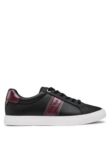 Calvin Klein Сникърси Low Profile Vulc Lace Up HW0HW01369 Черен - Mera.bg