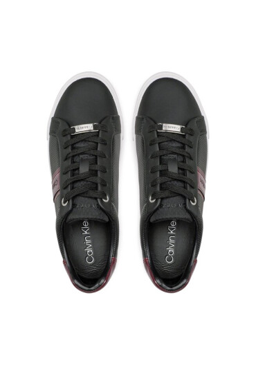 Calvin Klein Сникърси Low Profile Vulc Lace Up HW0HW01369 Черен - Mera.bg