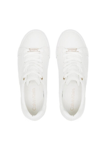 Calvin Klein Сникърси Low Profile Vulc Lace Up HW0HW01369 Бял - Mera.bg