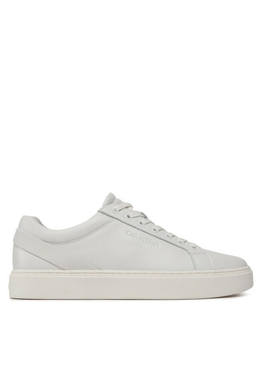 Calvin Klein Сникърси Low Top Lace Up Archive Stripe HM0HM01292 Бял - Mera.bg