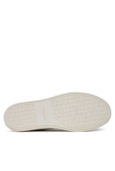 Calvin Klein Сникърси Low Top Lace Up Archive Stripe HM0HM01292 Бял - Mera.bg