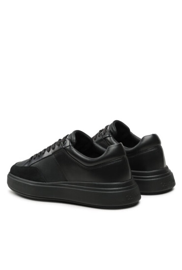 Calvin Klein Сникърси Low Top Lace Up HM0HM01047 Black Mono 0GJ - Mera.bg