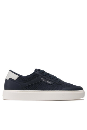 Calvin Klein Сникърси Low Top Lace Up Knit HM0HM00922 Navy/Light Grey 0GY - Mera.bg