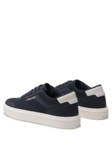 Calvin Klein Сникърси Low Top Lace Up Knit HM0HM00922 Navy/Light Grey 0GY - Mera.bg