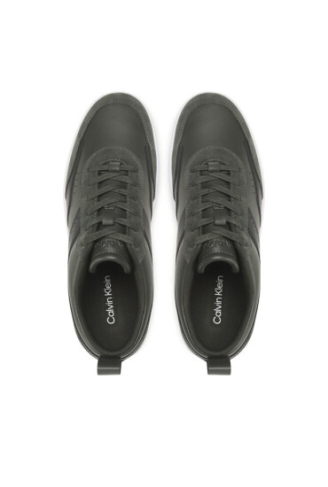 Calvin Klein Сникърси Low Top LAce Up Lth Mix HM0HM00851 Olive Mix 0H8 - Mera.bg