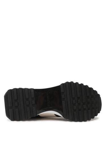 Calvin Klein Сникърси Low Top Lace Up Mix New HM0HM01238 Black/White 0GQ - Mera.bg