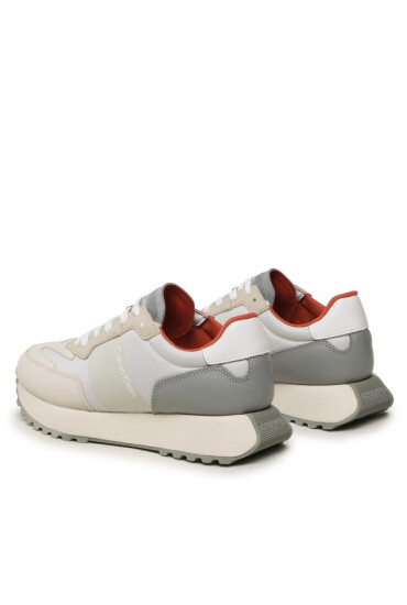 Calvin Klein Сникърси Low Top Lace Up Mix New HM0HM01238 Бежов - Mera.bg