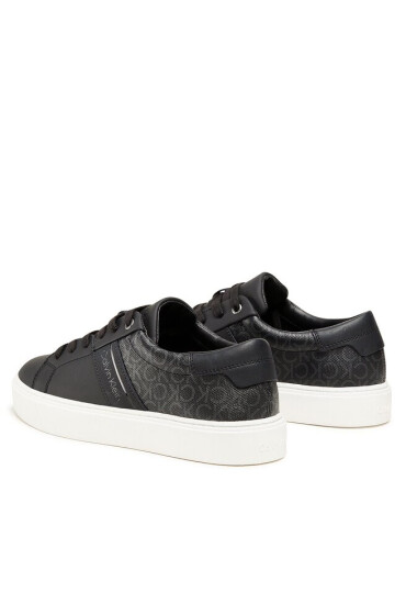 Calvin Klein Сникърси Low Top Lace Up Mono Mix HM0HM00823 Black Mono 0GJ - Mera.bg