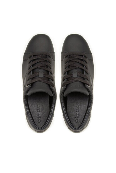 Calvin Klein Сникърси Low Top Lace Up Mono Mix HM0HM00823 Black Mono 0GJ - Mera.bg