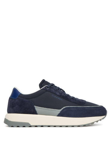 Calvin Klein Сникърси Low Top Lace Up Repreve Mix HM0HM01714 Тъмносин - Mera.bg