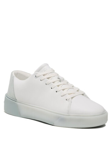 Calvin Klein Сникърси Low Top Lace Up Transp HM0HM00928 White/Salt Bay 0LC - Mera.bg