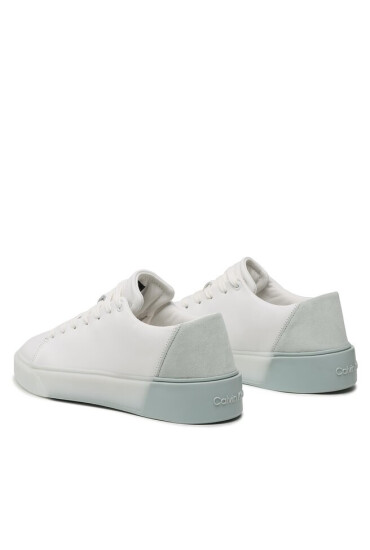 Calvin Klein Сникърси Low Top Lace Up Transp HM0HM00928 White/Salt Bay 0LC - Mera.bg