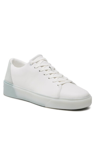 Calvin Klein Сникърси Low Top Lace Up Transp HM0HM00928 White/Salt Bay 0LC - Mera.bg