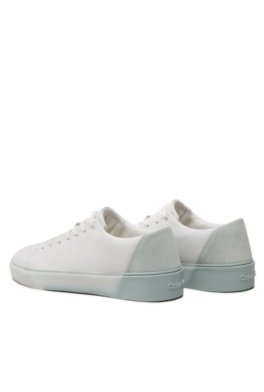 Calvin Klein Сникърси Low Top Lace Up Transp HM0HM00928 White/Salt Bay 0LC - Mera.bg
